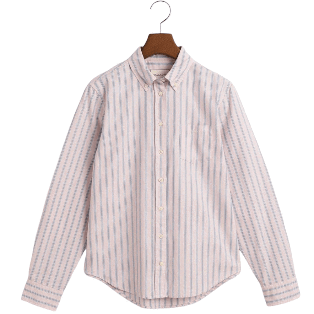 Gant Regular Fit Striped Archive Oxford Shirt